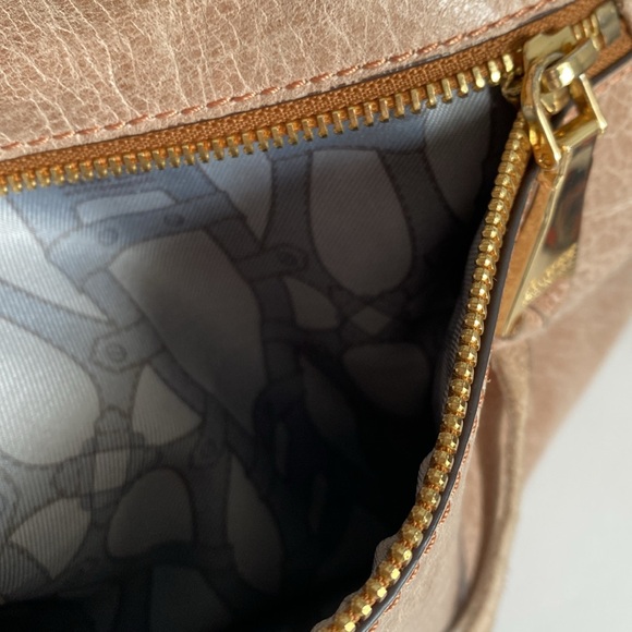 Aimee Kestenberg Distressed Leather Hobo Shoulder Bag - Picture 5 of 11